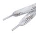 Shoelaces Flat 1.8cm Two Color Metal Wire Shoelaces Polyester Widened And Thickened White Shoes Casual Shoe Rope_vogvips.com