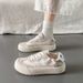 Breathable Little White Shoes Casual Big Head Shoes Versatile Board Shoes Platform Muffin Shoes Women_vogvips.com