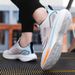Spring And Summer Running Waterproof, Versatile, Soft-soled, Lightweight, Fly-knit Sports Casual Shoes, Breathable Mesh_vogvips.com