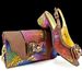 Women S Shoes Elegant Fashionable Open Toe Women Shoe Bag Set Camouflage Fireworks Pattern Suitable For Banquets And_vogvips.com