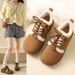 Birkenstocks Velvet Female Student Board Shoes Sports Thermal Casual Shoes_vogvips.com