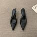 Design Sense Niche Women S Spring New Pointed After Empty Bao Head Sandals Femininity High Heel Shoes_vogvips.com