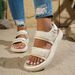 Women's Velcro 2026 New Summer Outdoor Trendy Shoes For Women Casual Teenage Beach Sandals_vogvips.com