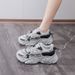 Dad's Autumn New Breathable Mesh Children's Korean Version Versatile Height Increasing Sports Shoes, Women's Shoes_vogvips.com