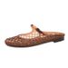 Cross-border Bestseller Hollow Transparent Slippers For Women, Elastic Upper, Comfortable And Versatile Mary Jane_vogvips.com