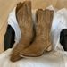 New Large Embroidered Western Cowboy Tall Boots For Women, V-neck Long Legged Knight Boots, Thick Heel Looks Thinner_vogvips.com