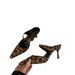 Unique Leopard Print High-heeled Mules Women, Suitable For Outdoor Wear, 2026 Spring/summer French Style Pointed-toe_vogvips.com