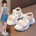 SHLIANG Stylish Pink Princess Children's Sandals New Soft Bottom Sports Beach Shoes Summer Medium Large Children's Shoes Y0384_vogvips.com