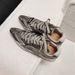 2026 New Versatile Pointed Toe Silver Women's Sneakers With Internal Height Increase, Boxing German Training Shoes,_vogvips.com