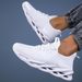 Men's Coconut Shoes Blade Breathable Mesh Shoes All Match Running Sports Fashion Shoes Flying Weaving Shoes Vacation Walking Shoes_vogvips.com