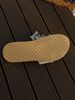 Women's Fashion Trend Features Bow Knot Anti Slip, Wear Resistant, Comfortable Beach Outdoor College Flat Heel Slippers_vogvips.com