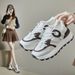 Spring Thick-sole Forrest Gump Shoes Casual Sneakers_vogvips.com