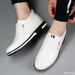 Genuine Leather Men Casual Shoes Luxury Mens Loafers Breathable Slip On Black Driving Shoe Man Low Top Business Cowhide Shoes_vogvips.com