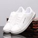 Men's Spring Summer Casual Sports Sneakers Breathable Height Increasing Korean Style Trendy Couple White LP935_vogvips.com