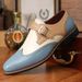 Voyage Spring And Summer Business Formal Casual Brogue Carved Leather Large Size 48 Fashion Versatile Men's Shoes_vogvips.com