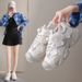 Breathable Dad Shoes Female Student Casual Shoes Platform Running Shoes Female_vogvips.com