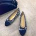 In-tock Tweed Leather Ballet Flat With Bow Decoration, Oft Ole, Comfortable For Commuting And Dating, Veratile_vogvips.com