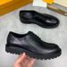New Business Casual Leather Thick Sole Wear-resistant British Fashion Loafers Men's Wedding Groom Shoes_vogvips.com