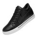Board Shoes Invisible Inner Height Increase Student Men's Shoes Round Head Mirror Leather Board Shoes Men_vogvips.com