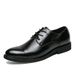 Round Toe Business Formal Three-Joint European Style Men's Leather Shoes_vogvips.com