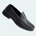 2025 New Casual With Leather Toe Layer Men's Soft Sole For Commuting, Black Versatile And Comfortable One Foot Driving_vogvips.com