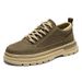 Men's shoes new autumn all match casual work shoes men's Martin boots men's low top retro leather shoes sports shoes_vogvips.com