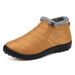 Winter New Polyurethane Foreign Trade Couple Snow With Fleece Lining Thickened Cotton Boots Warm Casual Walking Shoes_vogvips.com