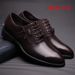 6cm Invisible Height Increase Leather Formal Business Lace-up Fashion Wedding Single Large Size Slip-on Men's Shoes_vogvips.com
