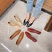 2026 New French Low Heel Square Toe Shallow Mouth Casual Versati Women's Soft So Flat Shoes Unique Spring Autumn_vogvips.com