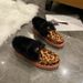 Women's Winter Flats With Bow Detail - Cozy Faux Fur Lined Slip-On Shoes For Casual Comfort, Sizes 36-43 Large Size Fur Shoes Women's Shoes_vogvips.com