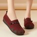 Women's Casual New Shoes With Flat Bottom And Shallow Mouth, One Foot Kick, Mother's Women's Shoes, Soft Sole, Not_vogvips.com