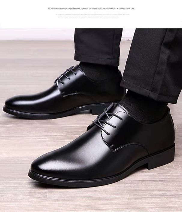 2025 New Large Size Formal Leather Four Seasons British Style Casual Youth Trend Korean Version Breathable Non-Slip_vogvips.com