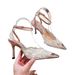 2026 Hot-selling JC Lace-spliced Metal Pointed-toe High-heeled With Thin Heels A Buckle, French-style Elegant And Sexy_vogvips.com