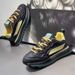 2025 Spring New Thick Soled Anti Slip Wear Resistant Sports For Men, Fashionable And Versatile Casual Shoes, Height_vogvips.com