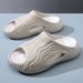 Men's With Thick Sole, Anti Slip Odor Proof, Summer Height Increase, Straight Drag EVA Wear-resistant And Breathable,_vogvips.com