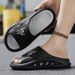 New EVA Thick Soled Set With Color Lining, Straight Drag Quality Basketball Sports Slippers_vogvips.com