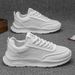 Special Clearance Sale Summer Breathable Mesh Hollow Outdoor Sports White Men's Non Slip Casual All Match Board Shoes_vogvips.com