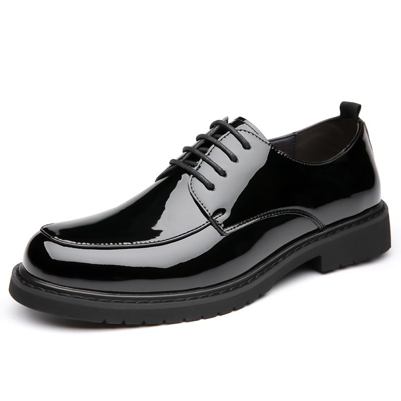 2025 New Patent Business Formal Professional Hundred Tower Breathable Men's Shiny Leather Fashion Wedding Shoes_vogvips.com
