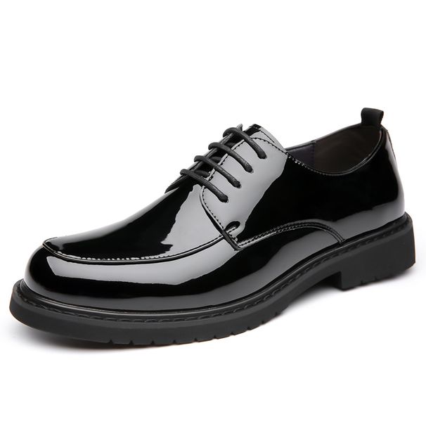2025 New Patent Business Formal Professional Hundred Tower Breathable Men's Shiny Leather Fashion Wedding Shoes_vogvips.com