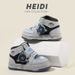 New Boys' Casual Shoes High Top Girls' Board Shoes Light Soft Soled Baby Shoes_vogvips.com