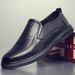 TerraStride Fashionable Formal Wear Durable Non-Slip 2025 New Men's Business British Style Flat Shoes Korean Version Autumn_vogvips.com