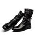 European Warm Series Spring And Autumn British Style Pointed Toe High-top For Men, Korean Version Trendy Martin Boots, Mid-calf Fashionable_vogvips.com
