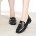 Soft Leather Loafers Women, Summer Slip-on Soft-soled Moccasins, Spring And Autumn Flat Shoes, Large Size Women's Shoes_vogvips.com