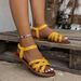 New Women's Flat Shoes Casual Rubber Sandals_vogvips.com