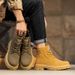 New Leather Spring Men's Shoes High-top Men's Heightening Tooling Martin Boots_vogvips.com