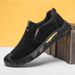 Soft Soled Autumn New Low Top Labor Protection Men's Fashionable And Wear-Resistant Work Black Versatile Casual Shoes_vogvips.com