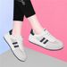Breathable Casual Training Shoes For Women 2025 Summer New Mesh Shoes Thick Sole Fashion Versatile Sports Sneakers_vogvips.com