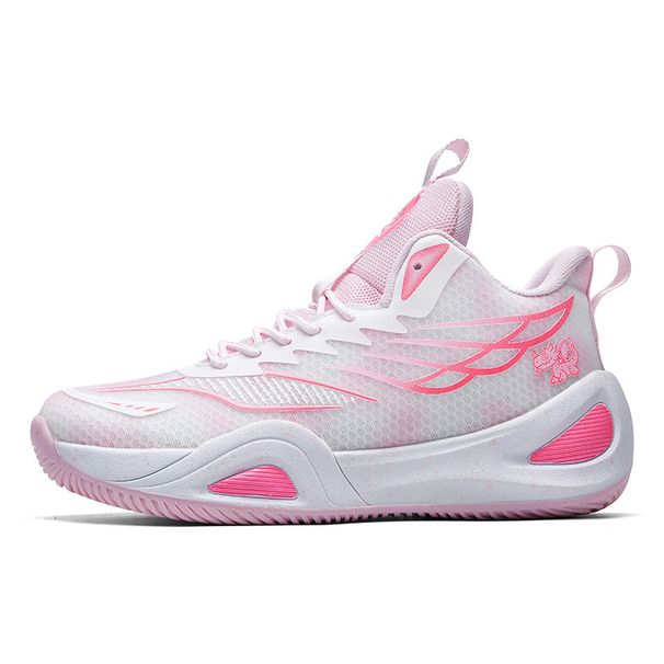 Large size basketball shoes men's shoes non-slip breathable sports shoes youth middle school students actual combat training shoes_vogvips.com