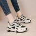 Foreign Trade Wholesale Dad For Women 2023 Spring New Style Slimming Casual Women's Thick Sole Height Increasing Sports_vogvips.com