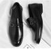 Men's Genuine Leather Slip-On Loafers Business Casual Comfort Shoes_vogvips.com